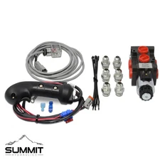 Hydraulic Multiplier Selector Diverter Valve With Joystick Handle Switch, 13 GPM