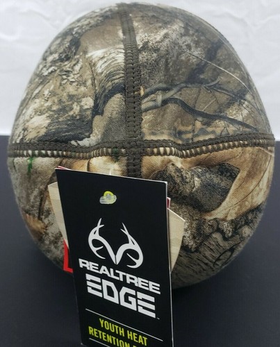Realtree Edge Youth Heat Retention Beanie Warm Camo Hat One Size Fits Most - Picture 2 of 9