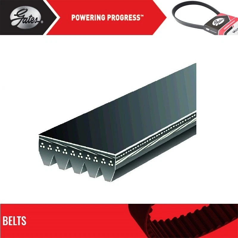 Correa de alternador Gates para 1994 International 9200 SBA L6-11,1 L Foto 2 de 4