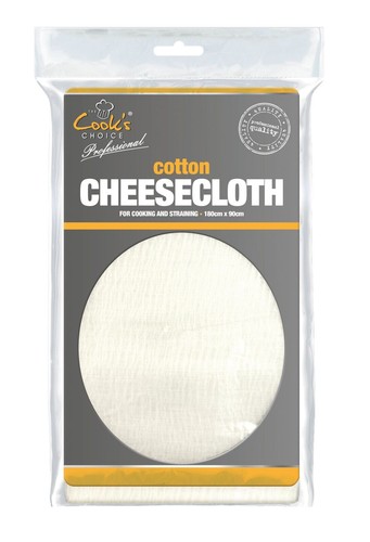 Cook's Choice Cheesecloth Cheese Cloth Strainer Vegetables Kitchen 180cm x 90cm - Picture 3 of 3