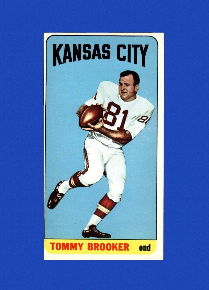 Tommy Brooker trading card