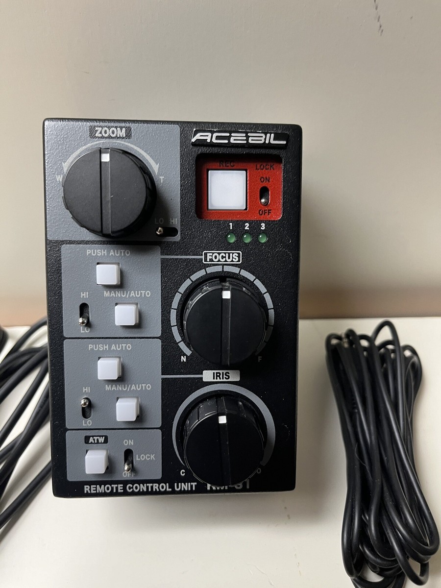 ACEBIL RM-S1 Remote Lens Zoom/Focus/Iris Control Unit for Canon