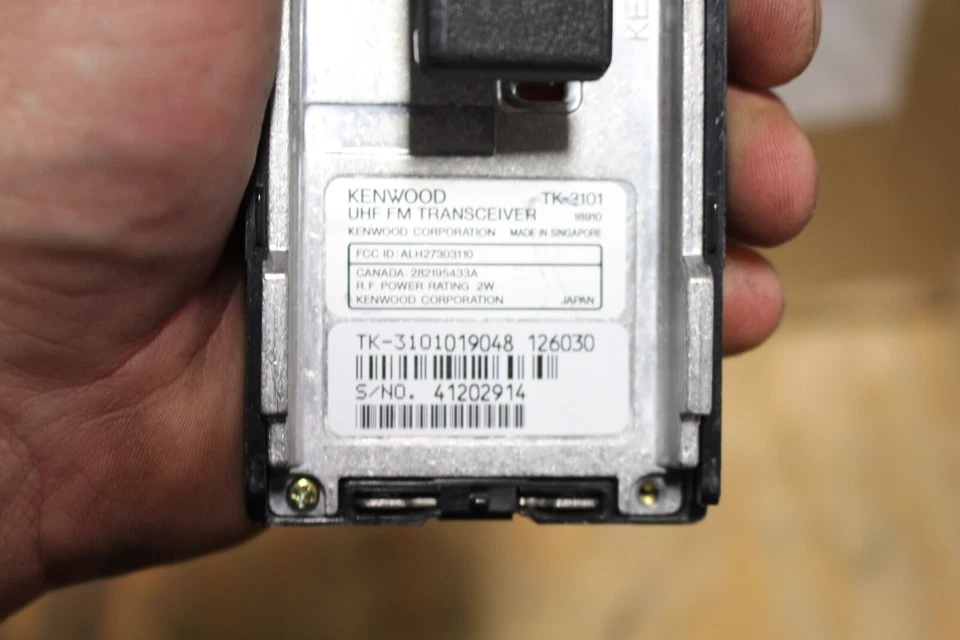 KENWOOD TK-3101 UHF FM Transceiver - Image 2 of 2