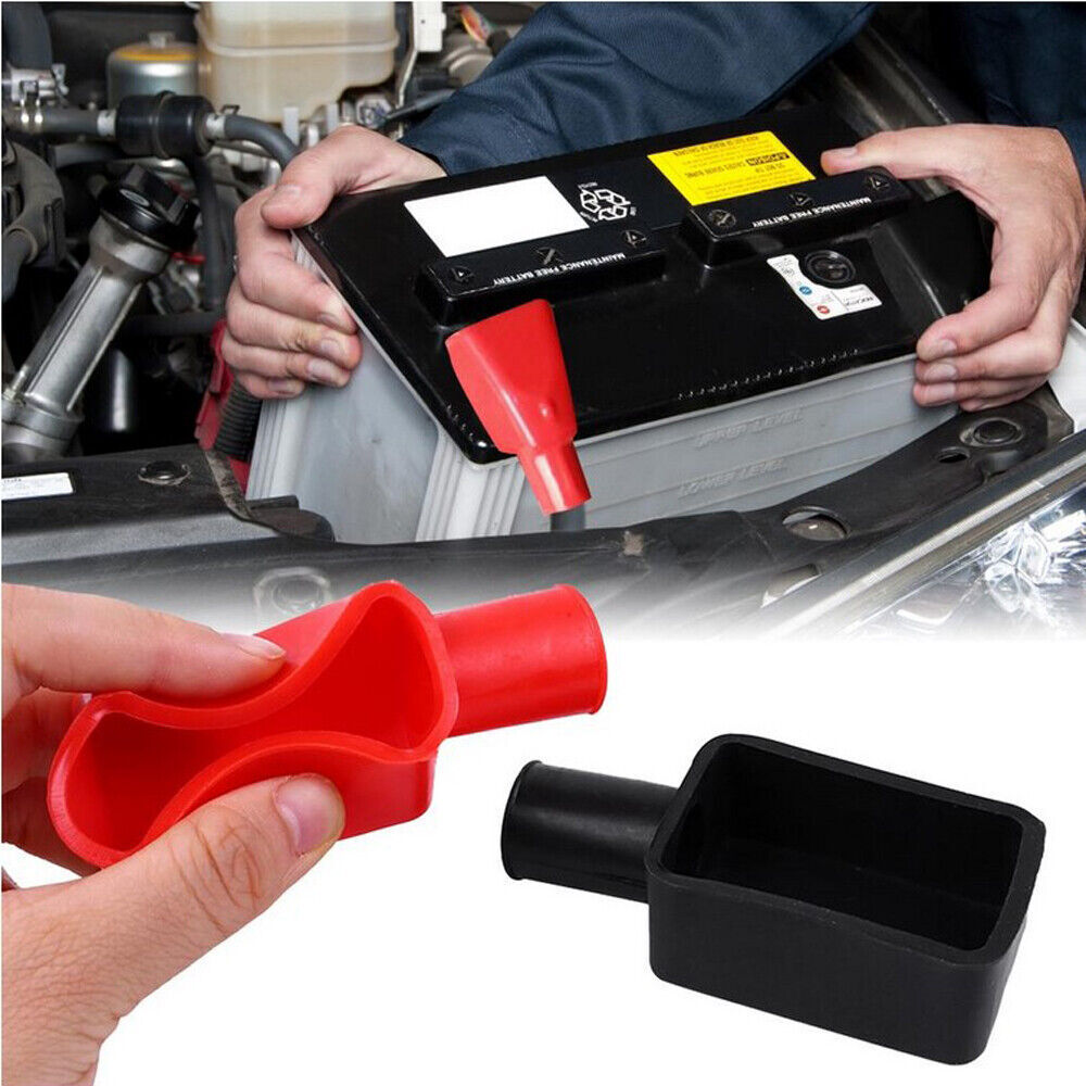 2PCS Auto Battery Terminal Covers Positive Negative Protector OEM 192681 192682