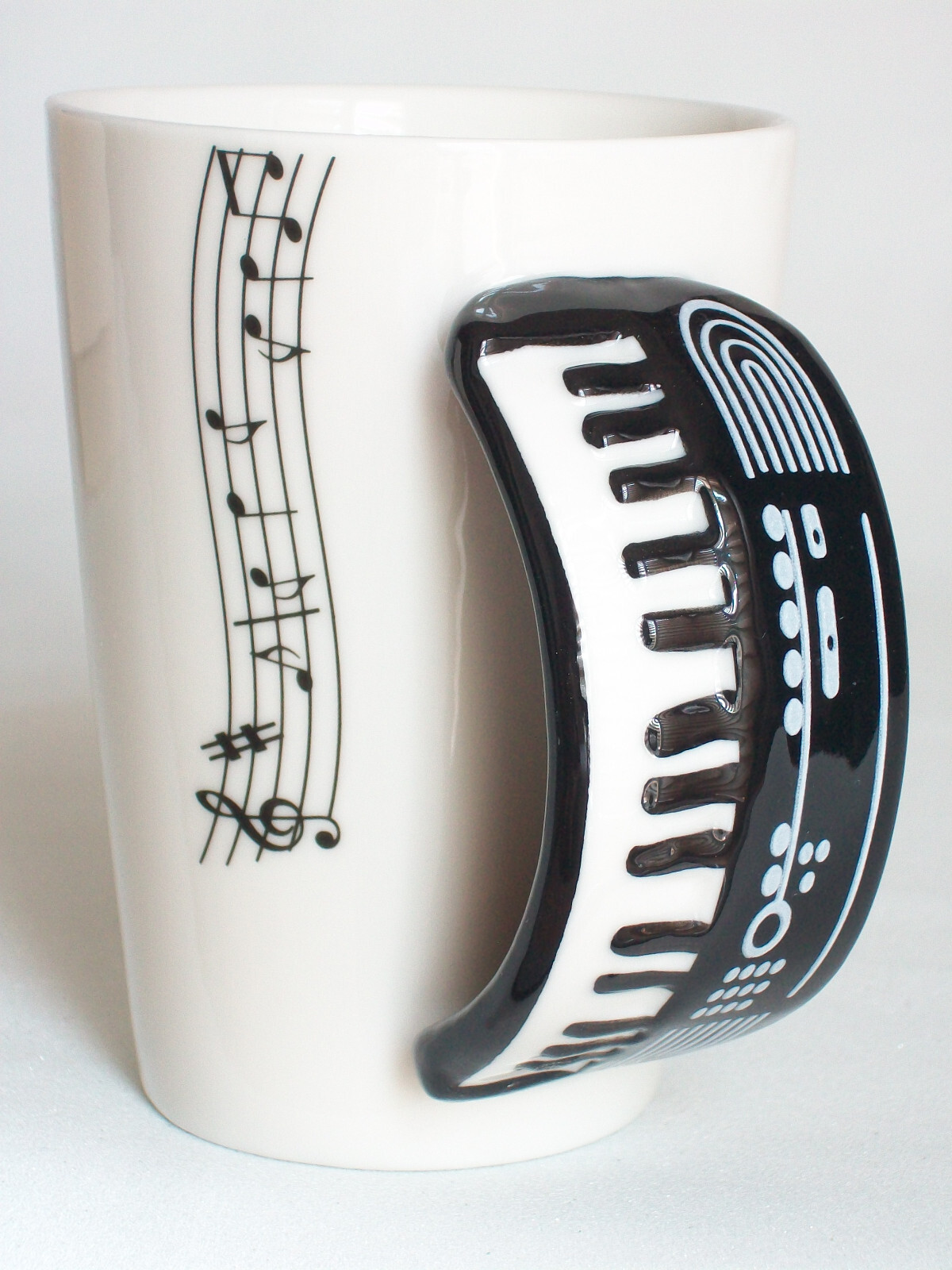Mug piano en céramique 350ml le cadeau musical idéal pour pianiste et passionné de musique