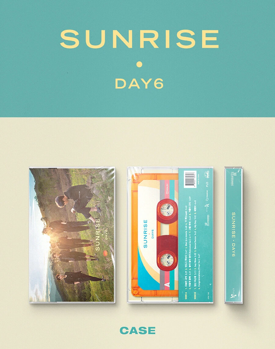 DAY6 [SUNRISE] 1st Album CASSETTE TAPE LIMITED EDITION Ver. /Tape+