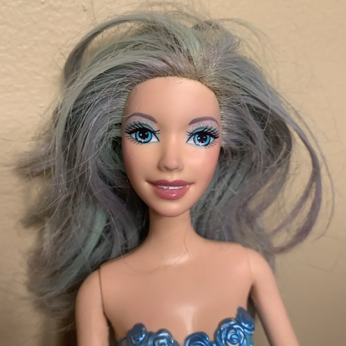 Barbie Fairytopia Muñeca Azul Teal Hada Diversión Sin Alas 1999 - Imagen 3 de 6