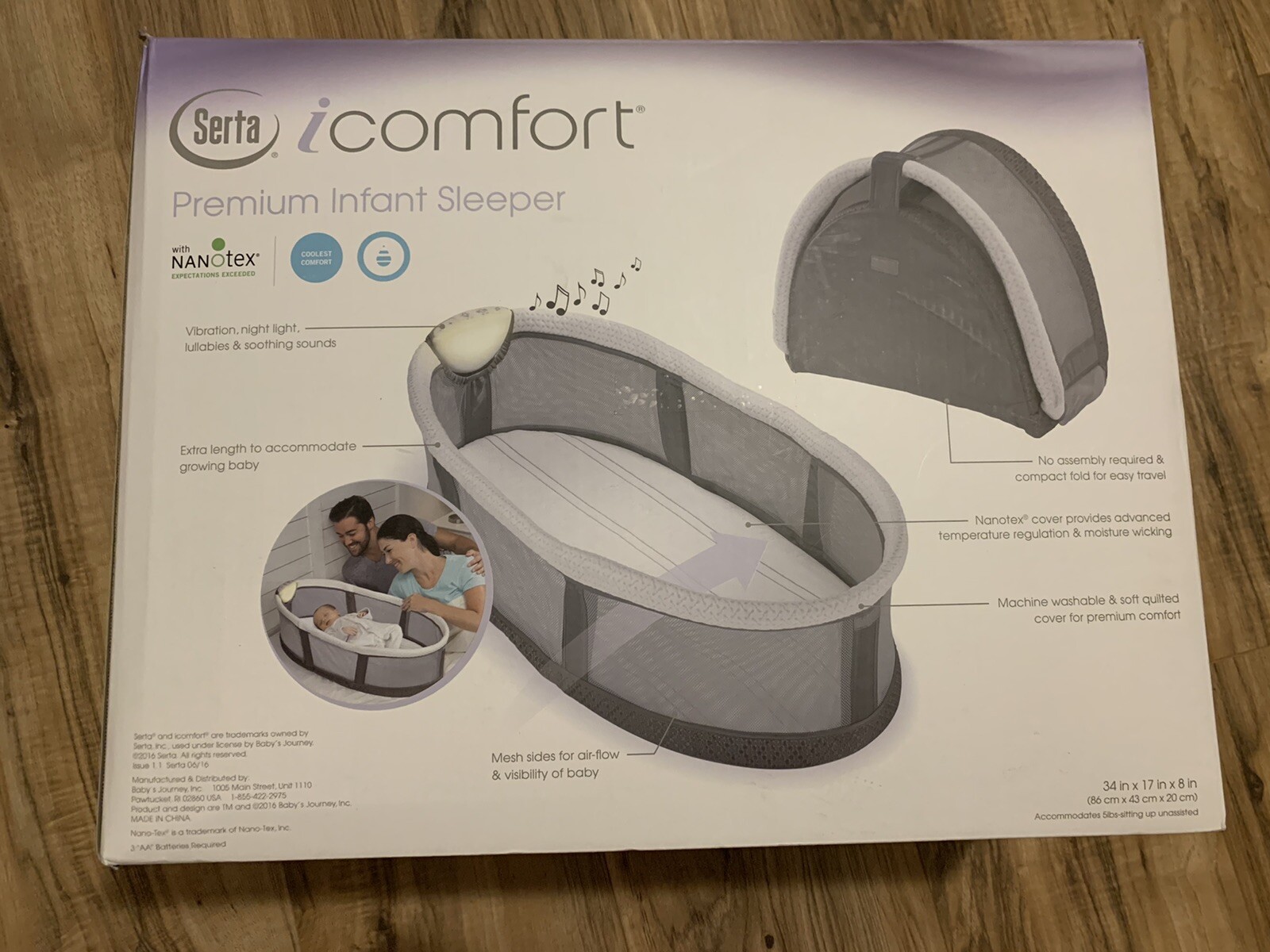 icomfort travel bassinet