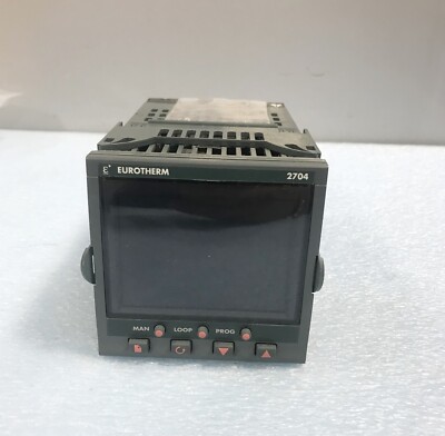 EUROTHERM 2704 LOOP CONTROLLER 2704/VH/1XX/XX/DO/D4/DO/DO/D4/XX/F2/Y2/ENG....