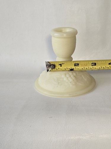 💥3 Piece Imperial Lenox Ivory Milk Glass Satin Shell Tray Dish T Pick Holdwe - Picture 9 of 22