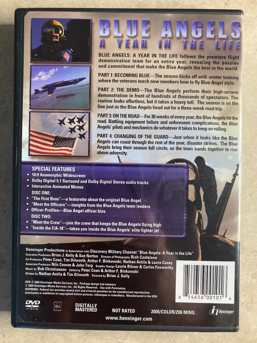 Blue Angels: A Year In The Life Two Disc Set 2005 Tribute to