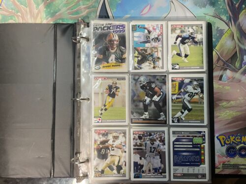 Topps Baseball And Football card Binder lot Vintage lot - Picture 1 of 10