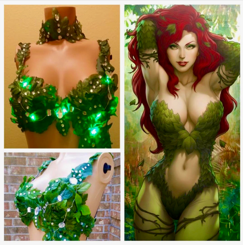 Reveiling Sexy Poison Ivy Costume Bhad Bhabie Reacts To Halloween