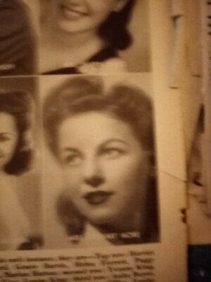 Di12 Ephemera 1943 Jazz Bild Mrs Stewart mehr 