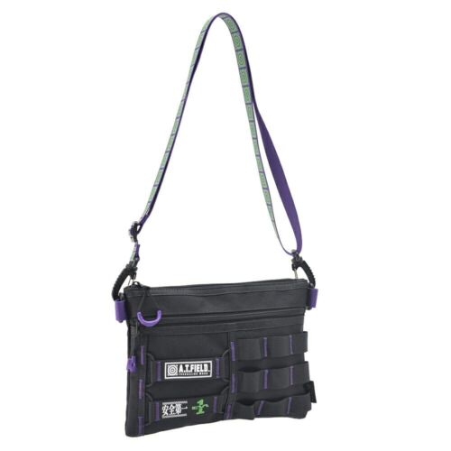 Neon Genesis Evangelion Collaboration DEVICE x A.T. FIELD CORDURA Sacoche Bag - Picture 1 of 9