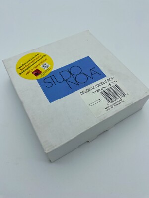 Studio Nova Weinflasche Glas Untersetzer - 2er Set - Verpackt