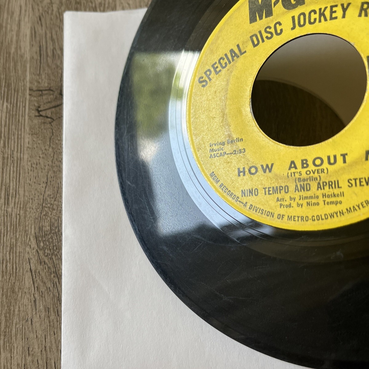 PROMO 45: NINO TEMPO & APRIL STEVENS: how about me / makin' love