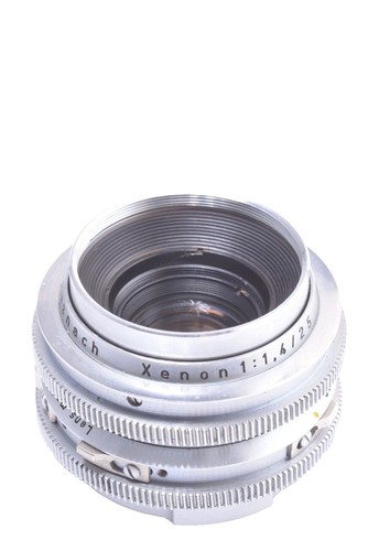 25MM F/1.4 KERN-PAILLARD SWITAR AR STANDARD C MOUNT W CASE READ