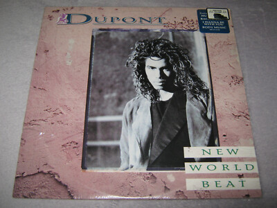 DUPONT New World Beat STILL SEALED PROMO Vinyl LP 1990 MCA6336 NoCut Hit Sticker