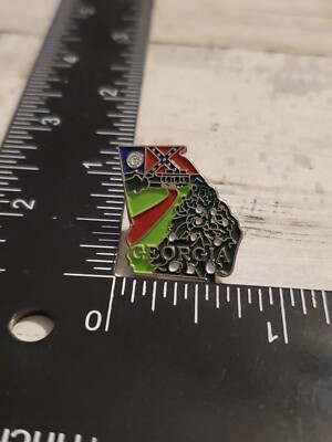 Georgia State Pin Georgia State Map Pinback Travel Souvenir Lapel Pin pd | eBay