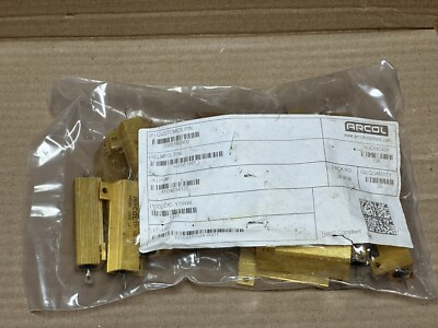 20 Pcs, ARCOL HS50 1R5 J Aluminum 5% 50W 5.1 ohm Wire-wound Resistor chassis