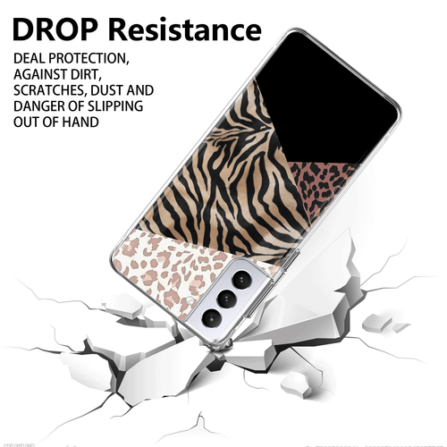 Handyhülle Stoßfest Leopardenmuster Cover für Samsung Galaxy S23 S24 A15 A14 A54 - Bild 37 von 65