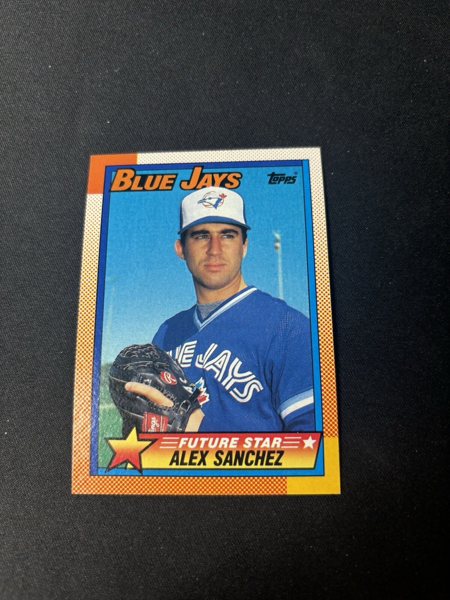 1990 Topps Baseball Card No 563 Alex Sanchez Toronto Blue Jays