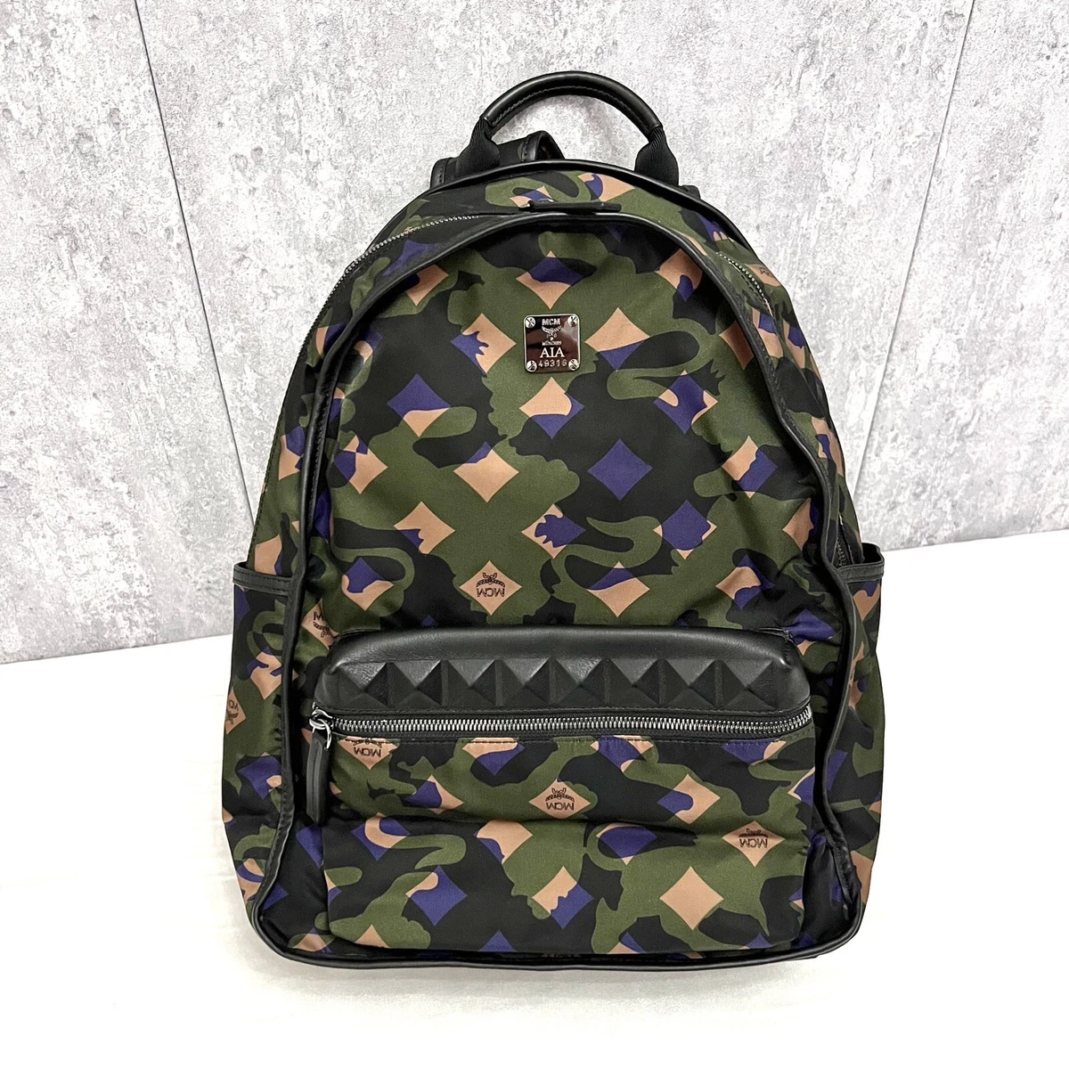 Custom clearance mcm backpack