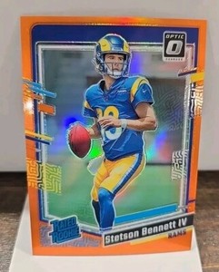 2023 PANINI DONRUSS OPTIC STETSON BENNETT IV RATED ROOKIE ORANGE /249 PRIZM #267