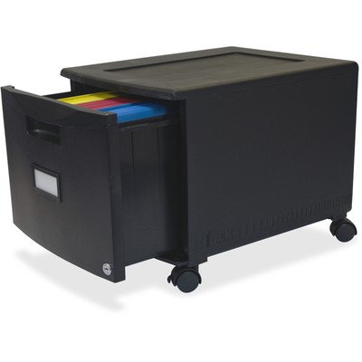 18'' File Drawer Filing Cabinet Storage Office Home Organizer 1 Carton w/ Castors