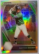 2021 Panini Prizm Draft Picks #PDP169 Dayton Dooney Silver Prizm RC