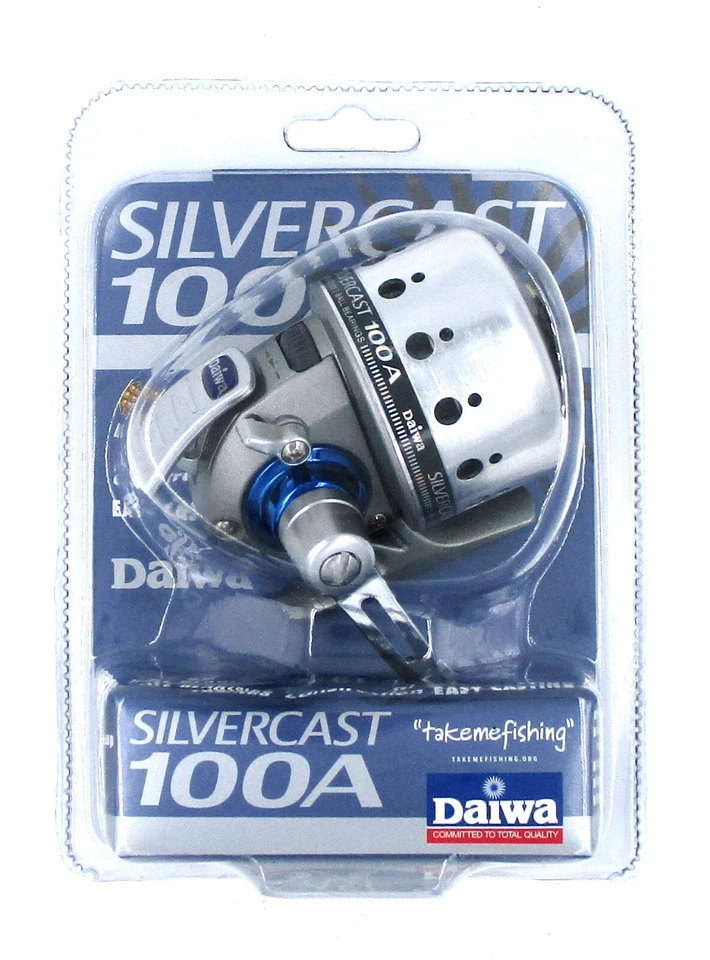 (5) Daiwa Silvercast 100A Easy Casting Spincast Reels 4.3:1 BRAND NEW CASE - Image 2 of 4