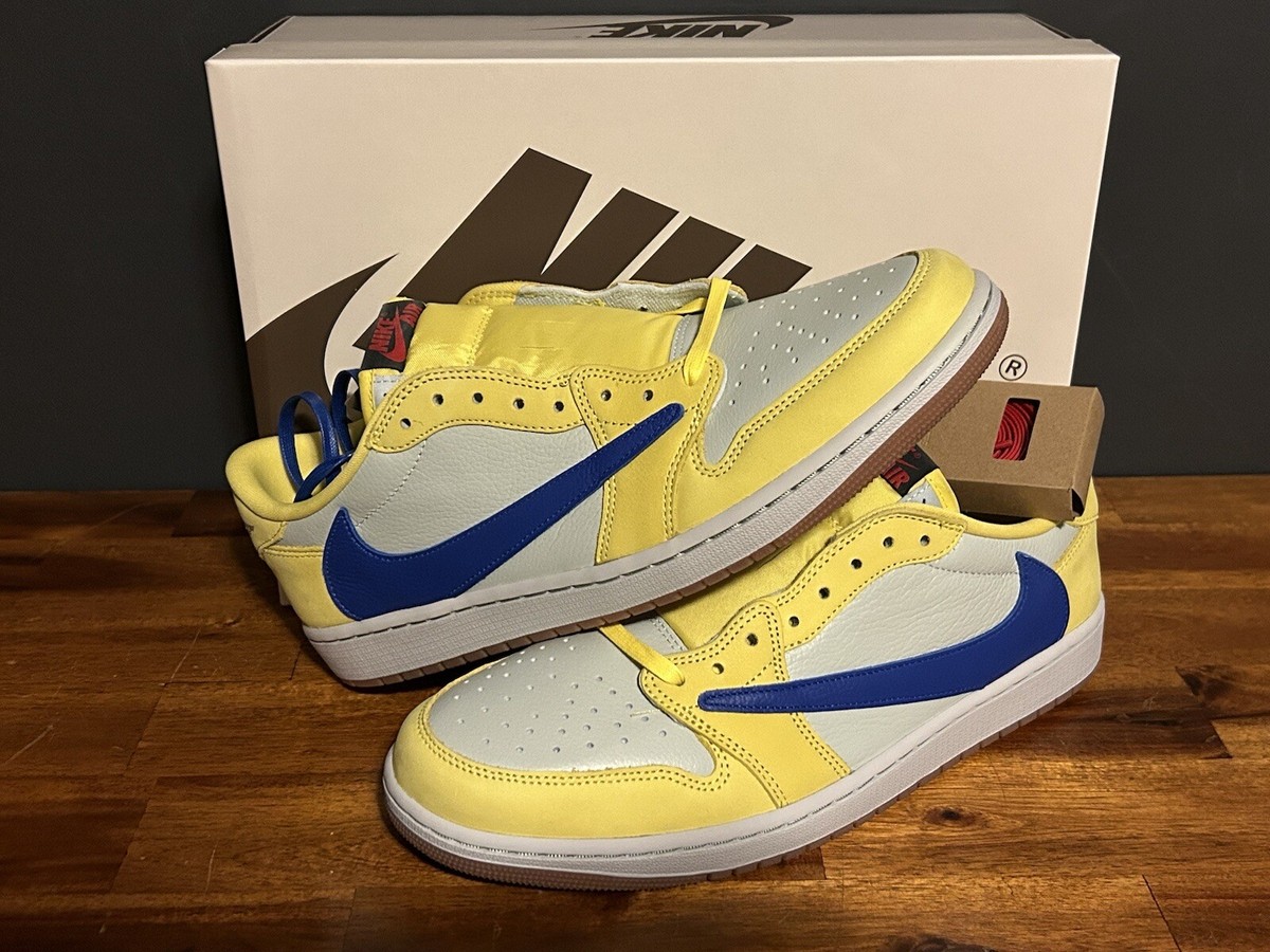 Nike Air Jordan 1 Low x Travis Scott “Canary” Sz 13.5W/12M Nike Air Jordan 1 Low x Travis Scott “Canary” Sz 13.5W/12M