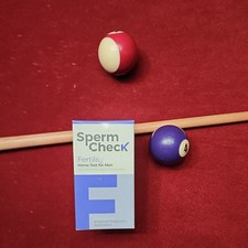Spermcheck Fertility Home Test Kit for Men Normal or Low Sperm Count EXP-7/27