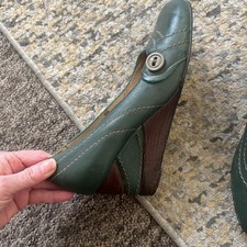 Ladies Emerald Green FLY Wedge