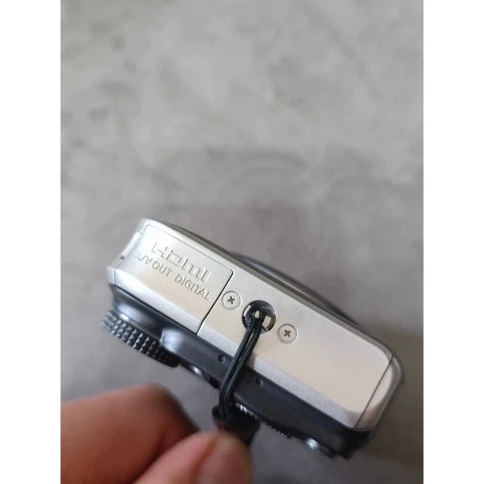 Canon PowerShot SX220 HS 12,1 MP  Digitalkamera Englische Sprache Schwarz/Blau - Bild 4 von 4