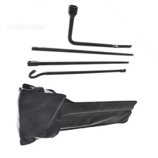 Jack Spare Lug Wrench Tire Tool Kit w/Bag Replacement for Toyota Black