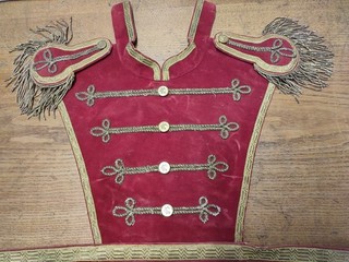 Circus Uniform Weste Schweizer Zirkus Knie Kostüm Circo Cirque Artist Reiterei
