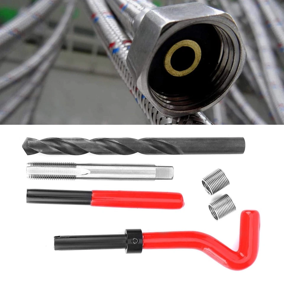 Jeanoko 17Pcs Thread Repair Kit M11x1.25 Inserts Stainless Steel...  - Image 2 of 4