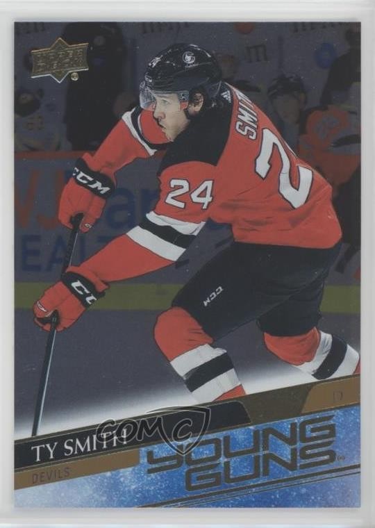 2020-21 Upper Deck Young Guns Silver Foil Ty Smith #456 Rookie RC