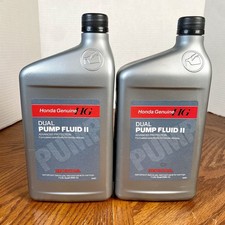 Lot of 2 Quarts ~ Honda Genuine HG OEM ~ DUAL PUMP FLUID II ~ 08200-9007