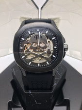 PHILIPP PLEIN THE SKULL PWRAA0923 Silicone Black Band Automatic Watch