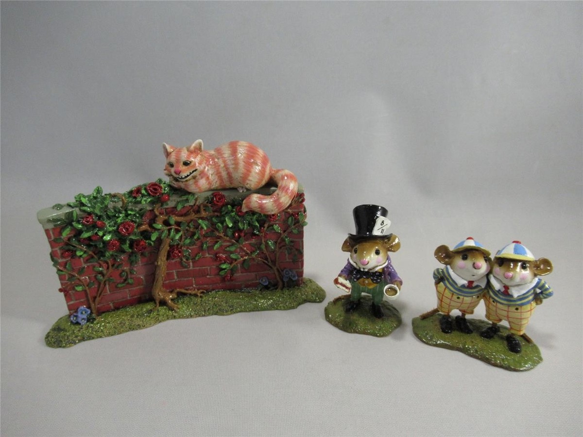 Wee Forest Folk Ltd Edition Alice in Wonderland Set of 6 WFFs