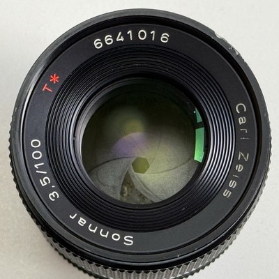 Contax Carl Zeiss Sonnar T* 100mm F/3.5 AEJ for CY Mount From