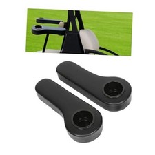 Golf Cart Rear Seat Arm Rest with Universal Cup Drink Holders Set Compatible