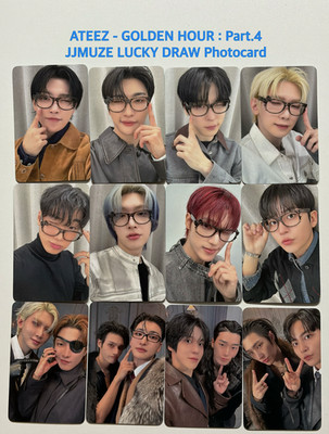 貴重　god 4集 Chapter 4 CD ポストカードセット 韓国 ATEEZ] GOLDEN HOUR : Part.4 JJMUZE LUCKY DRAWPhotocard | eBay