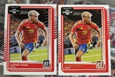 2025-26 Donruss Road to FIFA World Cup LAMINE YAMAL Base + Optic *Spain