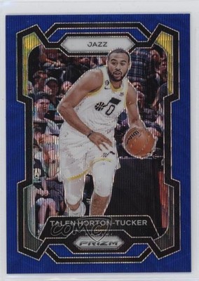 2023-24 Panini Prizm Blue Wave Prizm Talen Horton-Tucker #206 4k8