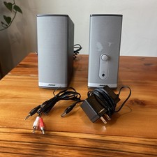 BOSE Companion 2 Series II Multimedia Computer PC Speakers System W/ Cords Cable