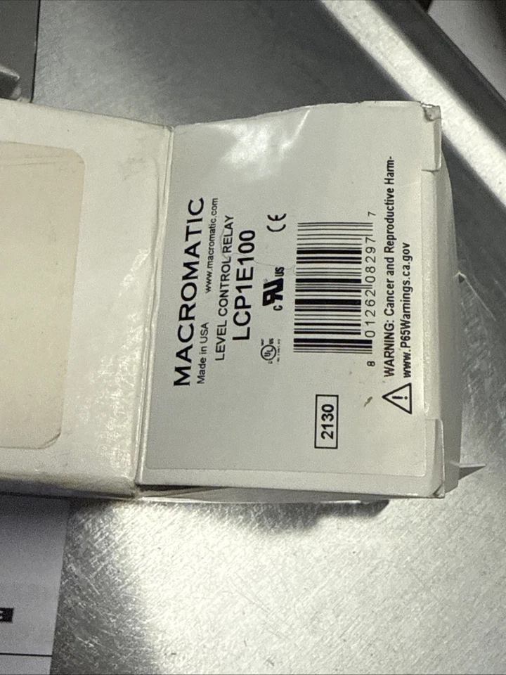 MACROMATIC LCP1E100 Level Control Relay - Image 3 of 4